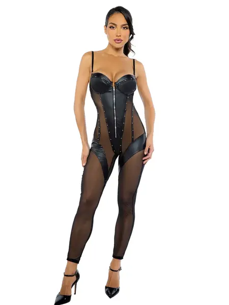 ROMA LUST & LEATHER CATSUIT COSTUME