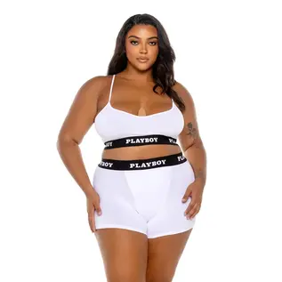 ROMA BRALETTE & SHORTS SET PLAYBOY SPORT