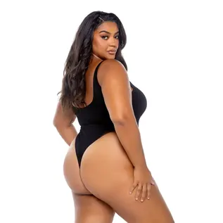 ROMA SWIMSUIT PLAYBOY ICON BLACK 1X