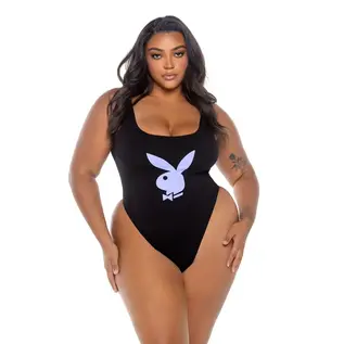 ROMA SWIMSUIT PLAYBOY ICON BLACK 1X