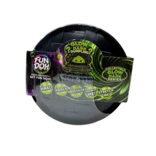 FUN DOH FUN DOH GLOW IN THE DARK MYSTERY SQUISHY DUMPLINGS