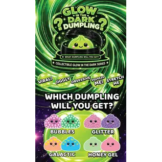 FUN DOH FUN DOH GLOW IN THE DARK MYSTERY SQUISHY DUMPLINGS