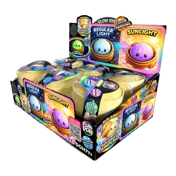 FUN DOH FUN DOH COLOR CHANGING MYSTERY SQUISHY DUMPLINGS