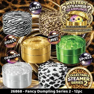FUN DOH FUN DOH FANCY GLAMPING MYSTERY SQUISHY DUMPLINGS
