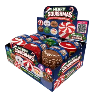 FUN DOH FUN DOH MERRY SQUISHMAS PETITE MYSTERY SQUISHY DUMPLINGS