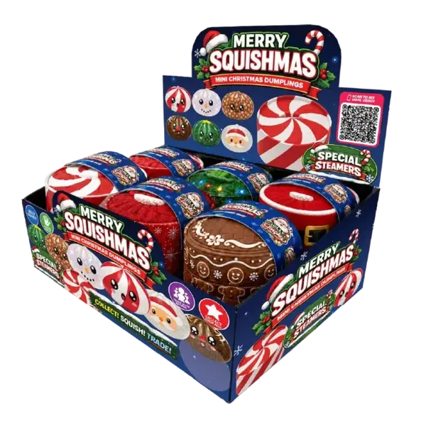 FUN DOH FUN DOH MERRY SQUISHMAS PETITE MYSTERY SQUISHY DUMPLINGS