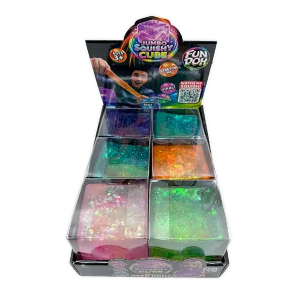 FUN DOH FUN DOH JUMBO SQUISHY CUBE