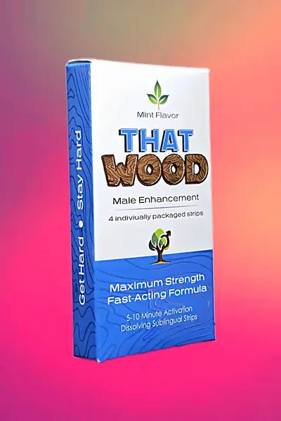 THAT WOOD ENHANCEMENT THAT WOOD MALE SUBLINGUAL STRIPS 4 PACK