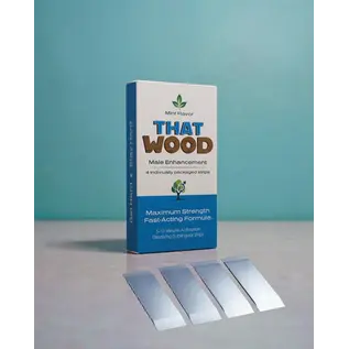 THAT WOOD ENHANCEMENT THAT WOOD MALE SUBLINGUAL STRIPS 4 PACK