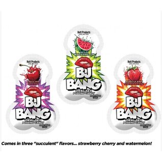 HOTT HOTT PRODUCTS BJ BANG ORAL POPPING CANDY ASSORTED FLAVORS CANDY BJ BANG POP ROCKS