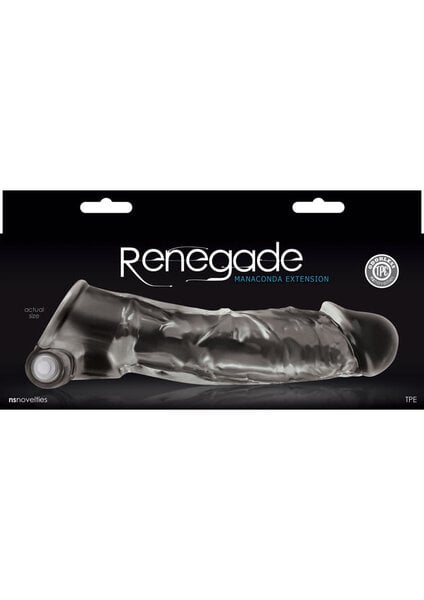 NS NOVELTIES RENEGADE MANACONDA EXTENSION W/ VIBRATION