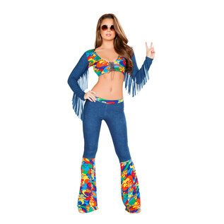 ROMA GROOVY LOVE CHILD COSTUME BLUE