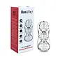 ADAM & EVE STROKER TRIPLE BALL CHAMBER CLEAR