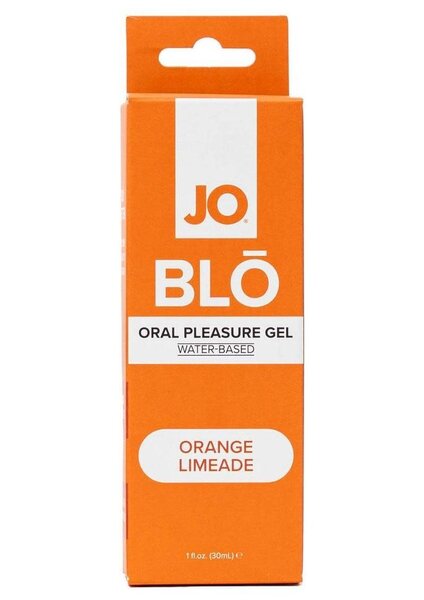 SYSTEM JO JO BLOW ORAL GEL ORANGE LIMEADE