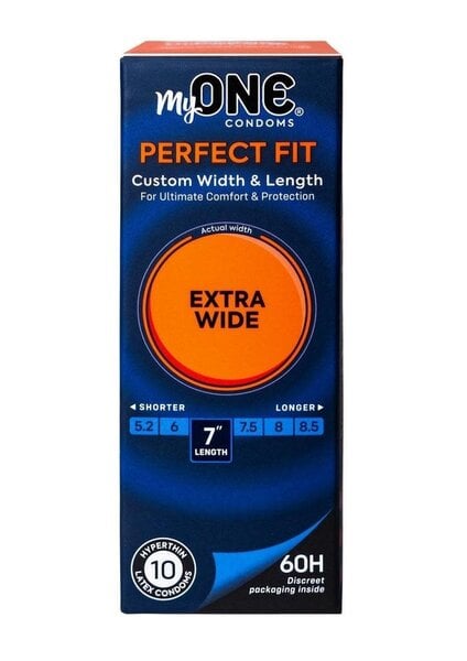 ONE BRAND ONE CONDOM EXTRA WIDE 10 PACK