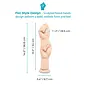 COTR INC B VIBE DOUBLE FIST DILDO LIGHT 13.5"
