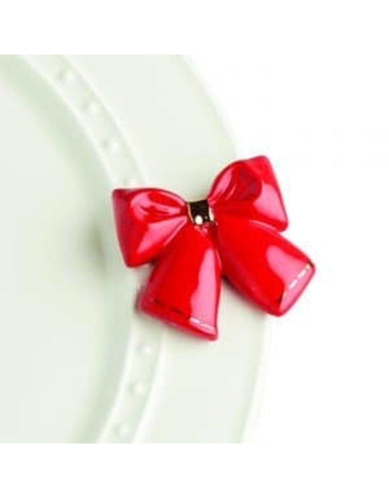 Nora Fleming Red Bow Mini RETIRED