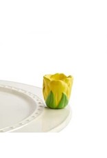 Nora Fleming Yellow Tulip Mini RETIRED