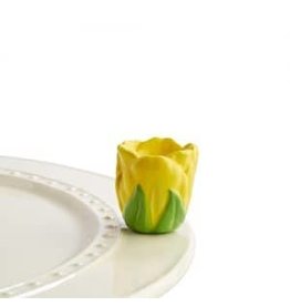 Nora Fleming Yellow Tulip Mini RETIRED