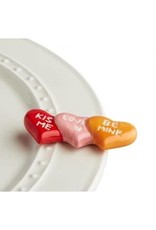 Nora Fleming Conversation Heart Mini