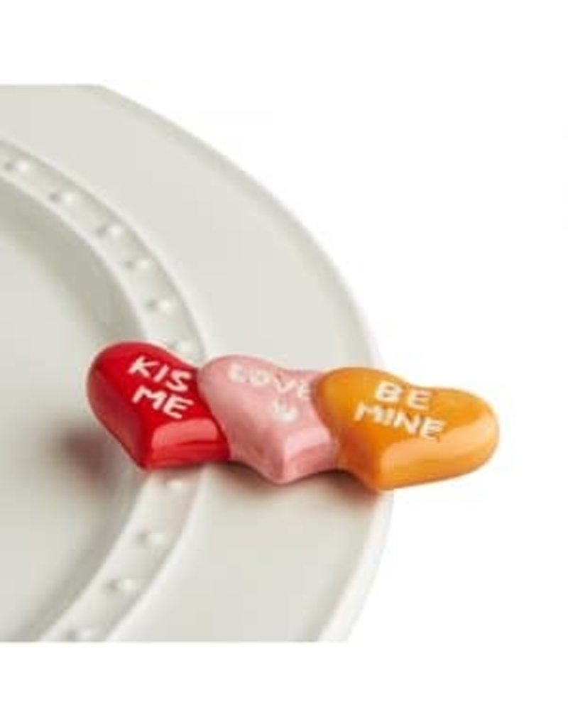 Nora Fleming Conversation Heart Mini