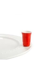 Nora Fleming Red Solo Cup Mini