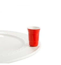 Nora Fleming Red Solo Cup Mini RETIRED