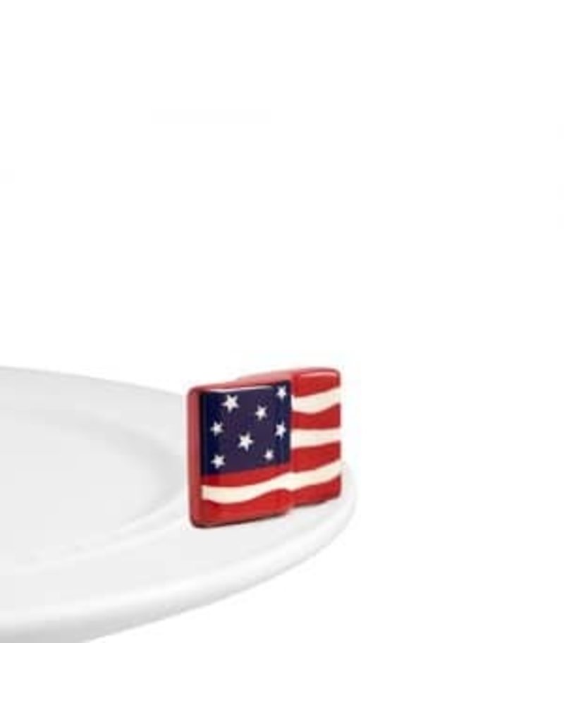 Nora Fleming American Flag Mini