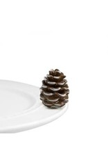 Nora Fleming Pretty Pinecone Mini RETIRED
