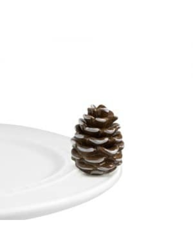 Nora Fleming Pretty Pinecone Mini RETIRED
