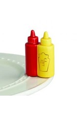 Nora Fleming Ketchup and Mustard Mini