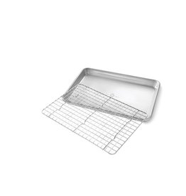 USA Pans Quarter Sheet with Cooling Rack Set