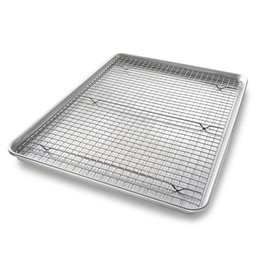 USA Pans XL Sheet with Cooling Rack Set