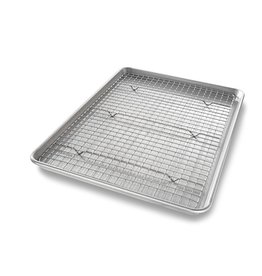 USA Pans Half Sheet with Cooling Rack Set