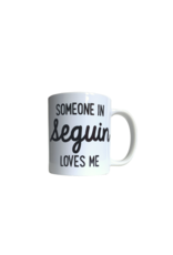 Rock Scissor Paper Someone In Seguin Loves Me Mug