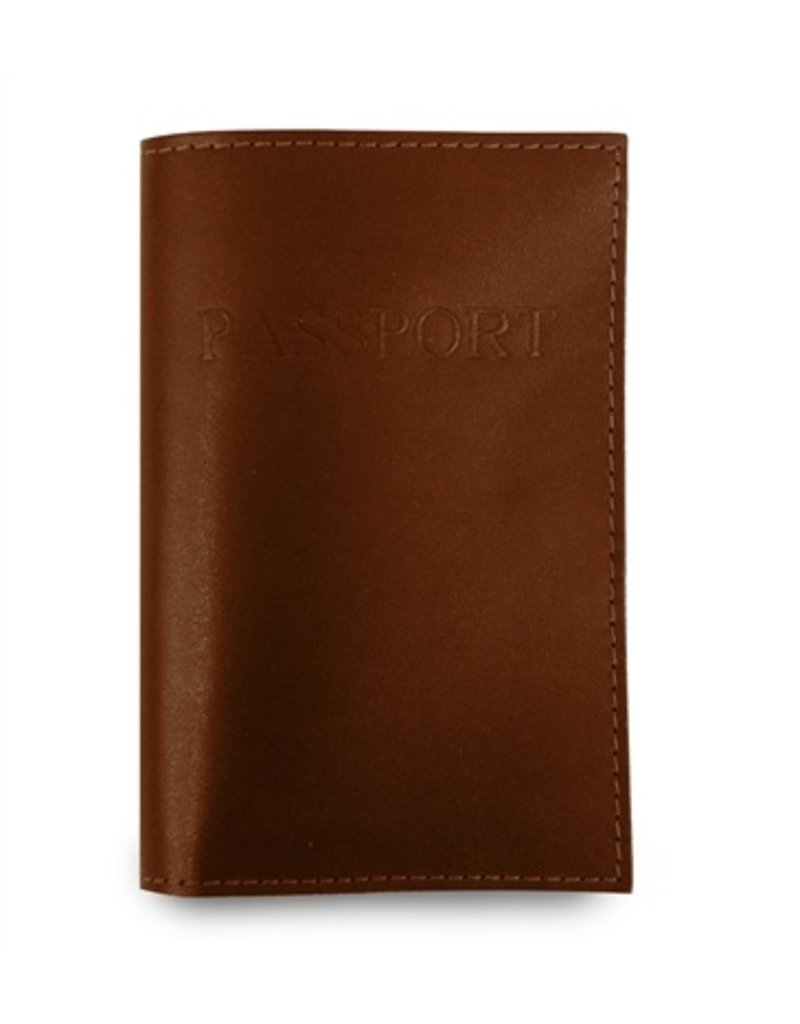 Designer Soft Leather Men Passport Cover Split Leather Business