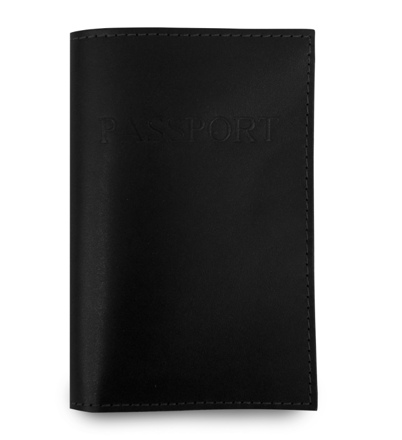 Black Plastic Design Passport Cover, For Office
