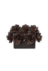 Jan Barboglio Flores Box with Forged Iron Roses