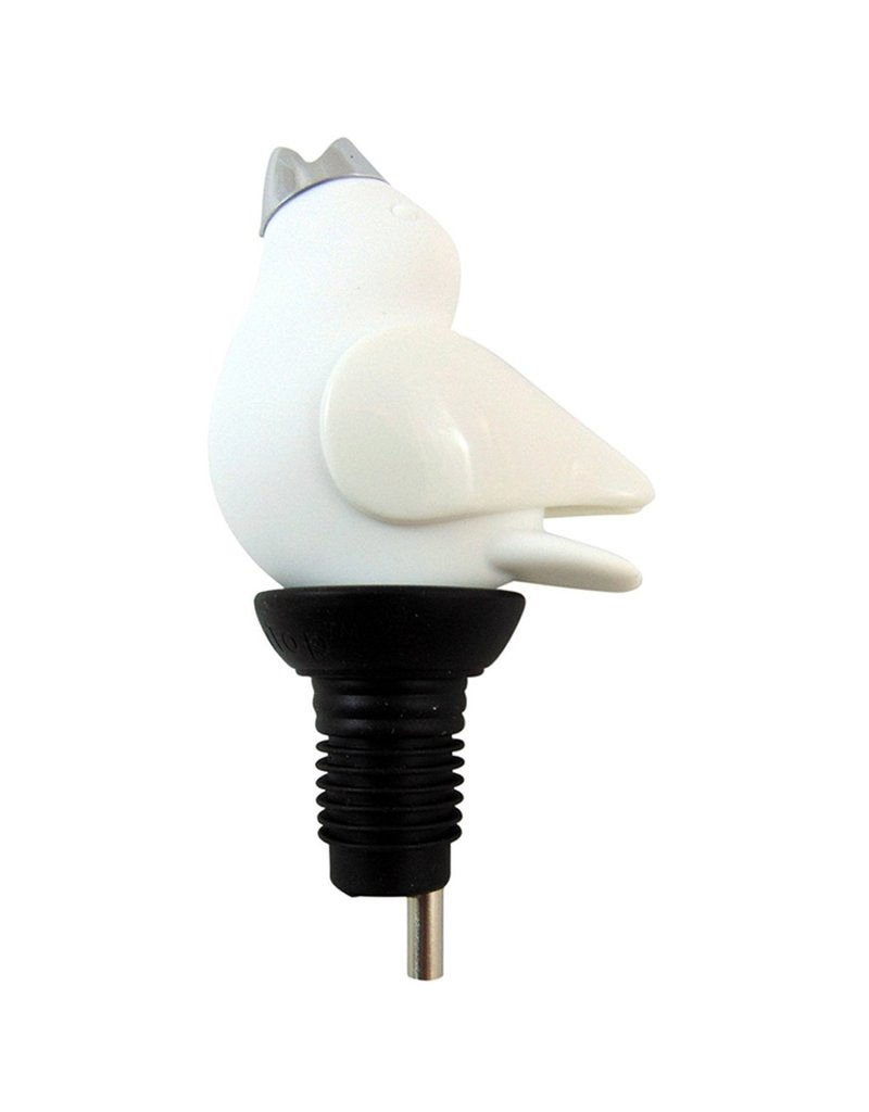 Chirpy ChirpyTop Wine Pourer - White/White