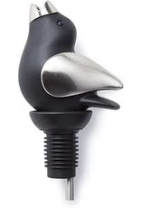 Chirpy ChirpyTop Wine Pourer - Black/Chrome