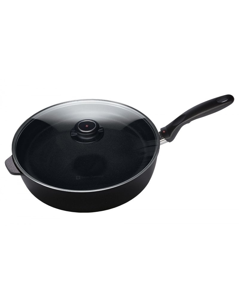 Swiss Diamond XD Induction Saute Pan w/ Lid 4.3 QT