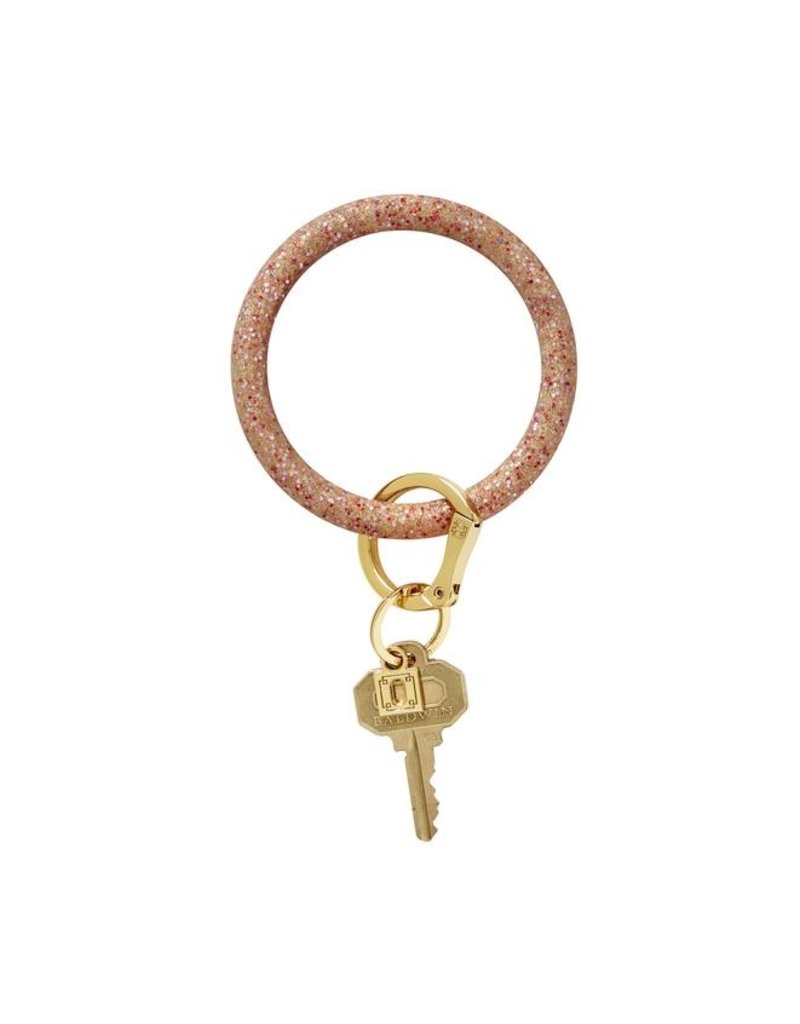 O-Venture Big O Key Ring - Confetti Silicone