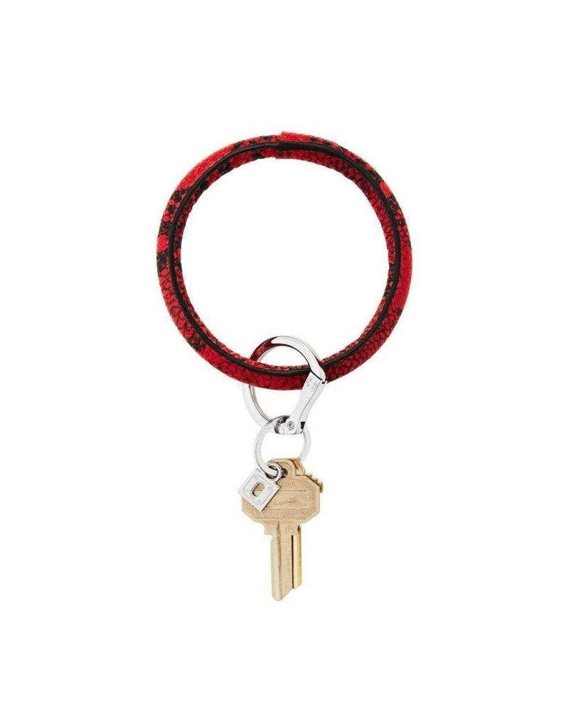 Big O Key Ring - Snakeskin/Lizard Leather - Gift and Gourmet
