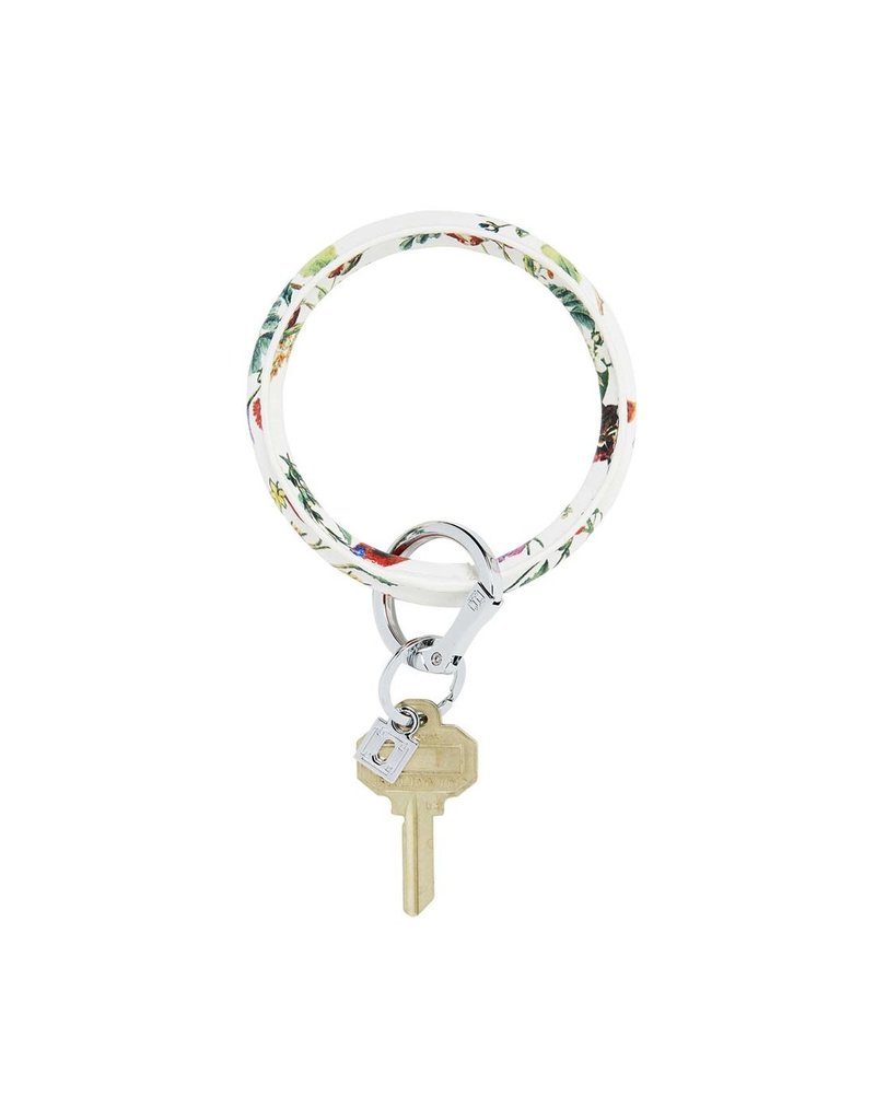 O-Venture Big O Key Ring - Patterns and Prints Leather