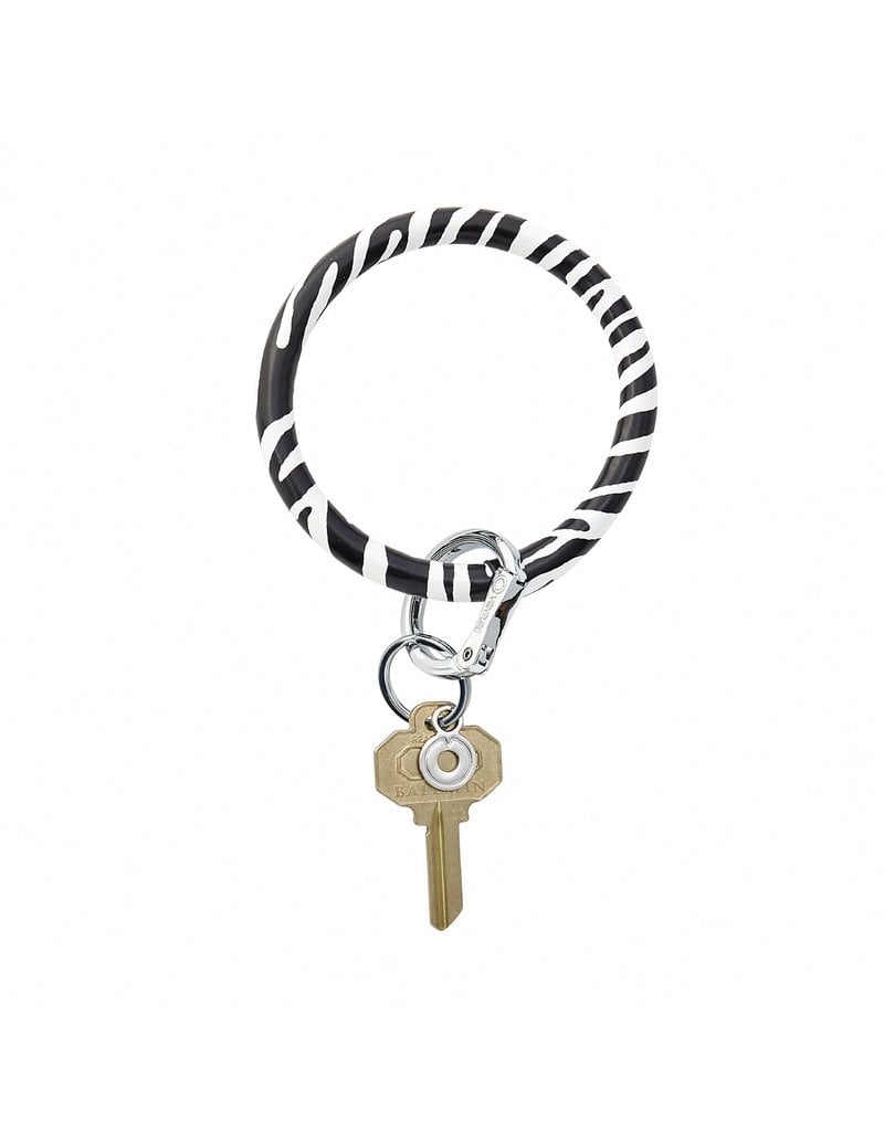 O-Venture Big O Key Ring - Patterns and Prints Leather