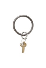 O-Venture Big O Key Ring - Smooth Metallic Leather