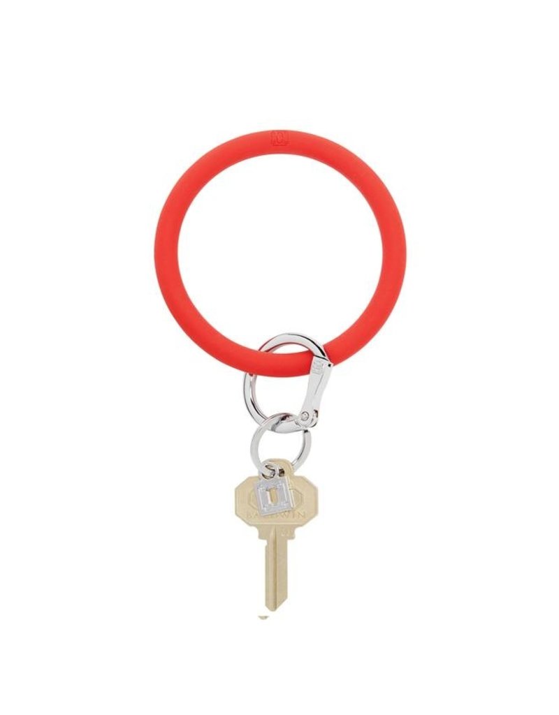 Big O Key Ring - Solid Silicone - Gift and Gourmet