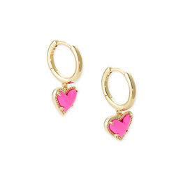 Kendra Scott Ari Heart Huggie Earring