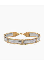 Ronaldo Designer Jewelry Dome Bar Bracelet