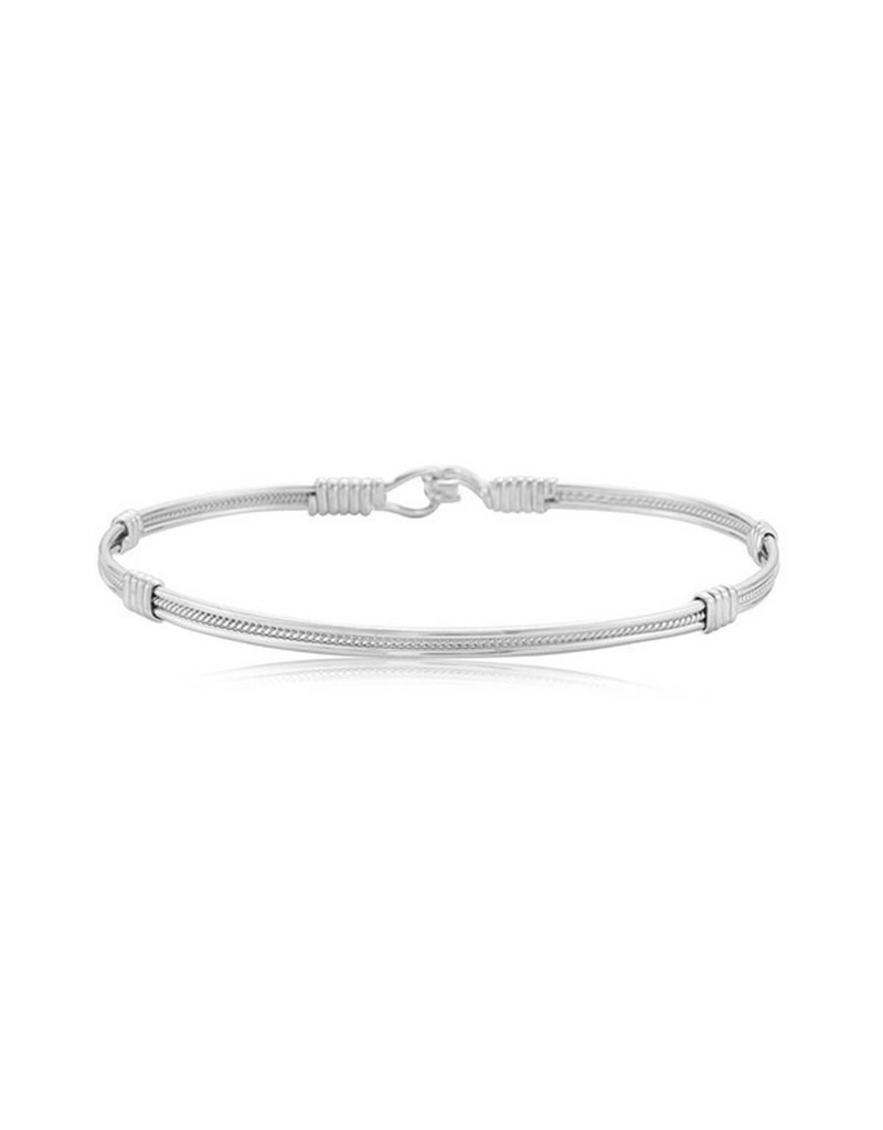 Ronaldo Designer Jewelry Be Kind Bracelet - All Silver